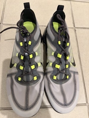 Nike Air VaporMax Men's Gray/Black/Volt Low Top Lace-Up Athletic Sneaker