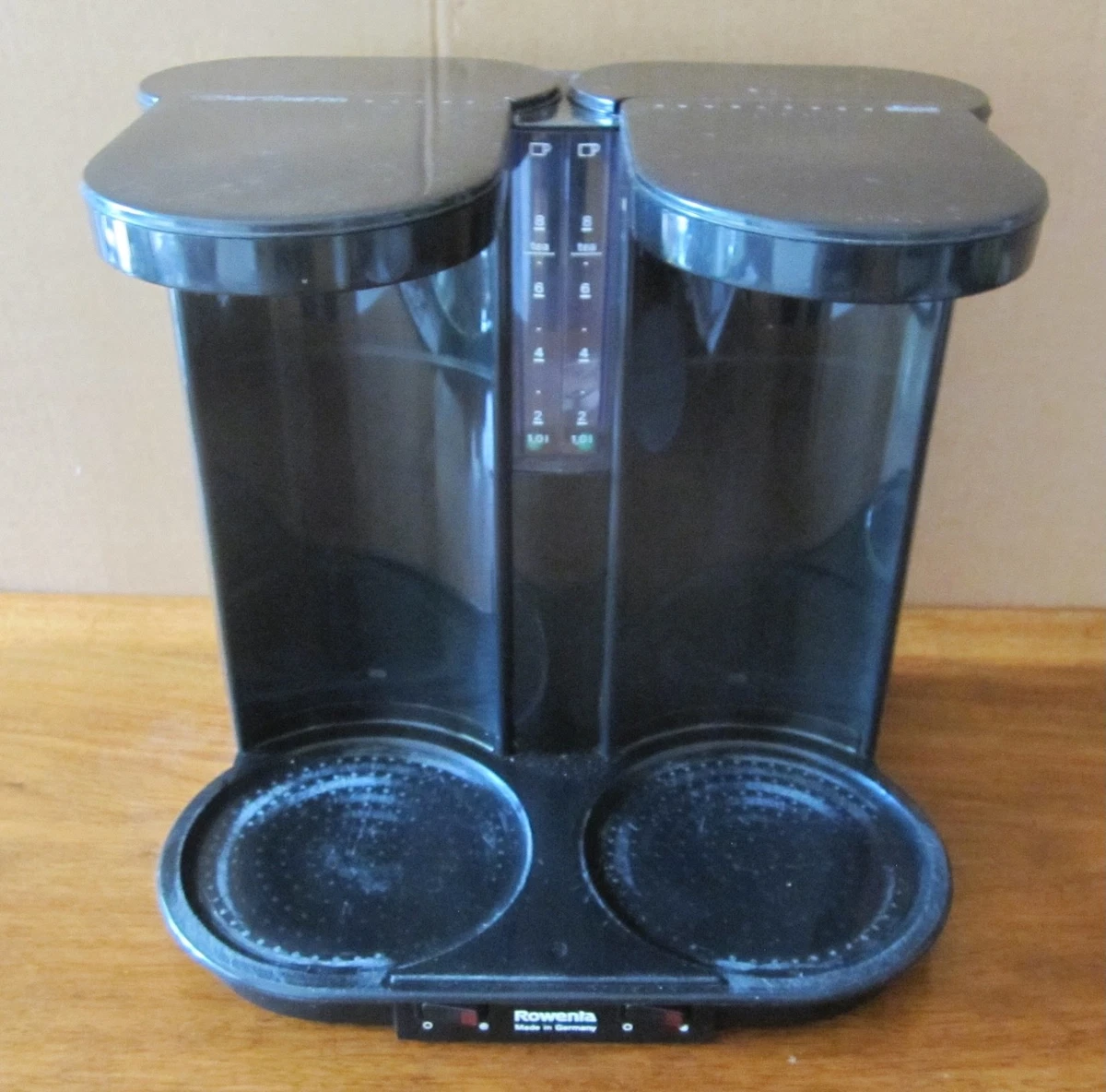 Cafetera Rowenta filtertherm duo sin jarras aislantes