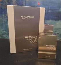Haramain Amber Oud White Edition by Al Haramain Eau De Parfum 2.0oz Spray New