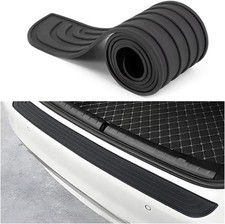 Anti-Scratch Rear Bumper Protector Guard, Non-Slip Rubber Trunk Sill  Entry Pro