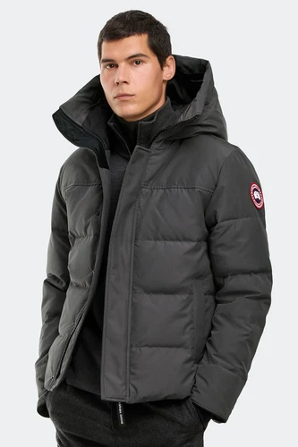 Canada Goose Men's Grey Puffer Jacket - MACKMILLAN PARKA Graphite - product listing photo