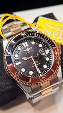 Invicta Pro Diver Men's Quartz 44mm Black Dial Two-Tone Bracelet Date w/Box