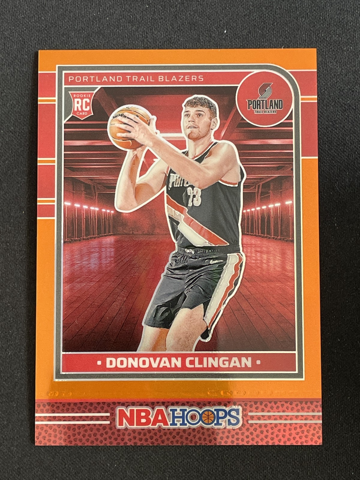 Donovan Clingan 2024-25 Panini Hoops Premium Orange /199 #237