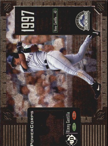 1998 UD3 Vinny Castilla #36 card
