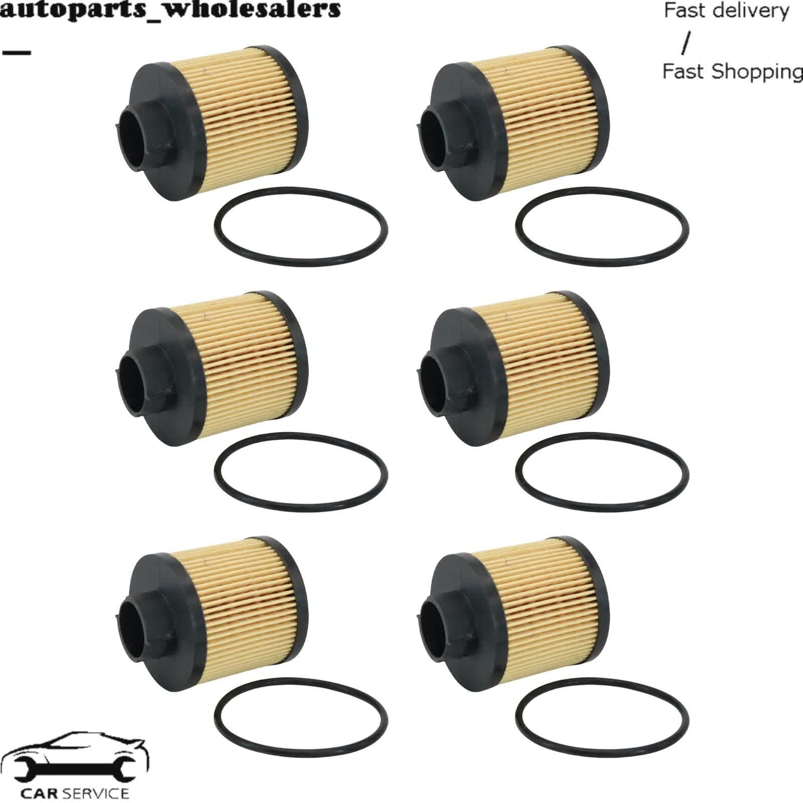 6Pcs For 2004-2008 Lamborghini Gallardo New Oil Filter 07L115561C