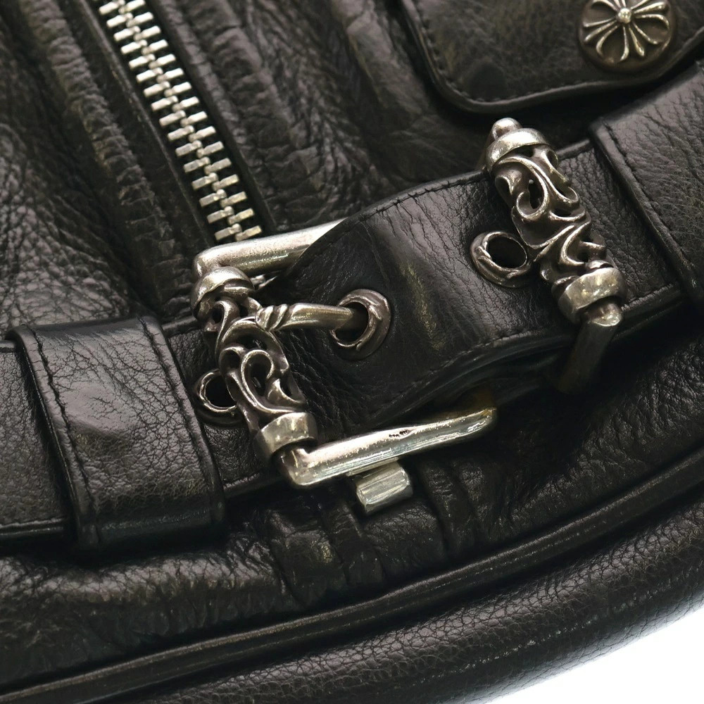 Chrome Hearts MEDIUM JJ DEAN Dean Medium Leather Tote Bag Handbag thumbnail 5