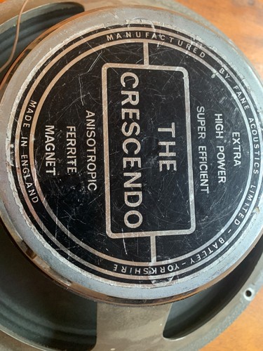 Fane Crescendo 18" Loudspeaker - Picture 2 of 6