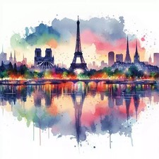 Digital image picture photo wallpaper background desktop art AI Famous tower