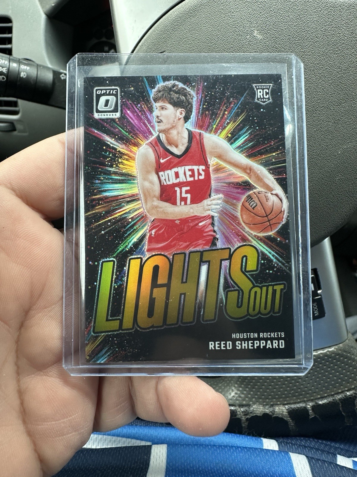 2024-2025 Optic Reed Sheppard Lights Out Gold /10