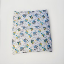 Vintage Looney Tunes baby blanket / Crib featuring Bugs Bunny and Tweety Bird.