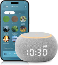 Sound Machine for Sleep White Noise Machine for Adults Night Light, Luna Pro 507