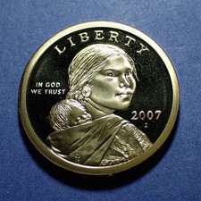2007-S Proof Sacagawea Dollar  Wholesale  Read Description