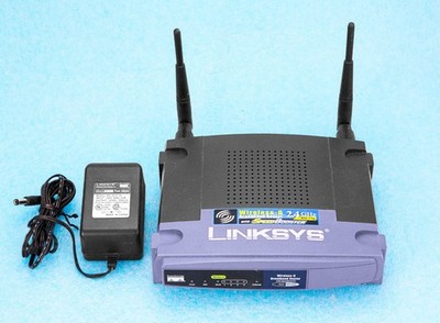 Linksys WRT54GS Wireless G Broadband Router Speed Booster COMPLETE IN BOX