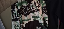 Boston Celtics Youth Small Graffiti Style Hoodie