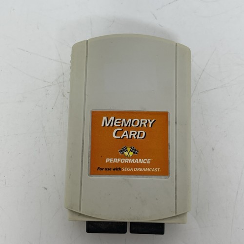 Performance Memory Card For Sega Dreamcast P-20-316 Tested - Picture 1 of 6