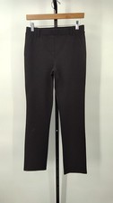 Quince Women Ultra-Stretch Ponte Straight Leg Pants Black S