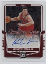 2024 Panini Donruss Optic Signature Series Kenneth Lofton Jr #SS-KFJ Auto 1o4n