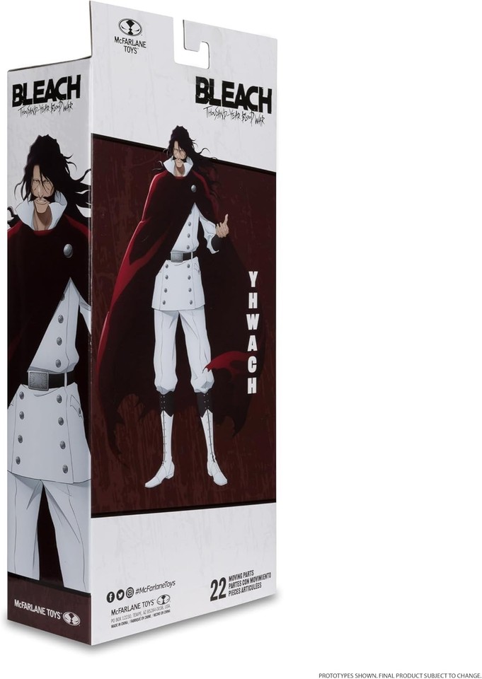 Mcfarlane Toys Bleach Thousand Year Blood War - Yhwach 7-in Action Figure for Sale in Los Angeles, CA