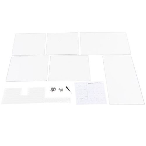 Tavolo consolle TV trasparente, supporto TV acrilico, tavolo console multimediale 55,1 * 15,7 * 22,4 pollici - Foto 10 di 15