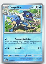 Pokemon TCG Frogadier 021/086 ME04: Chaos Rising NM