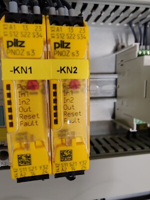 PILZ PNOZ S3 750103 Safety Relay 24 VDC 2N/O **Lot of 2**