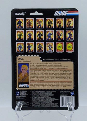 Choose your Super 7 ReAction Figures G.I. Joe Action Figure! NEW!!! - Picture 12 of 40