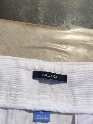 Nautica Women White Pants Front Bottom.Brand new - Picture 4 of 6