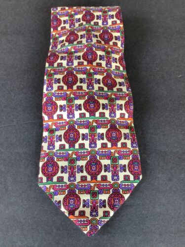 Vintage Christian Dior Monsieur Necktie Silk Mayan