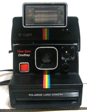 Polaroid Time Zero One Step with Q Light