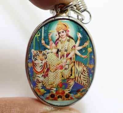 MAA DURGA KALI KALIKA UMA PARVATI DEVI GODDESS MAHADEVI SHAKTI HINDU OM PENDANT