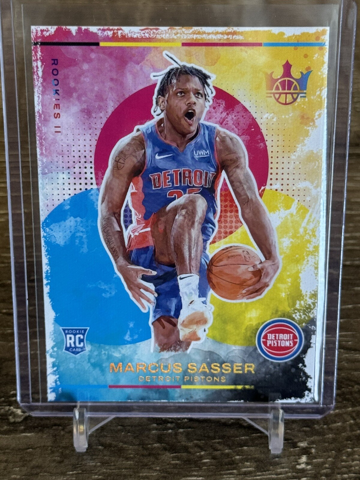 2023-24 MARCUS SASSER PANINI COURT KINGS RC ROOKIES Level II # 120 Pistons