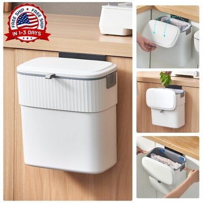 Bote De Basura Cubo Basurero Para Cocina Colgante De Trabajo Montado En La Pared
