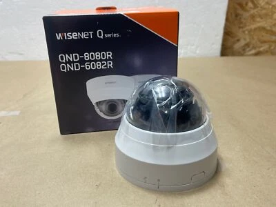 HANWHA TECHWIN2 Wisenet Hanwha QND-8080R Motorized Q Network IR Indoor Dome Camera