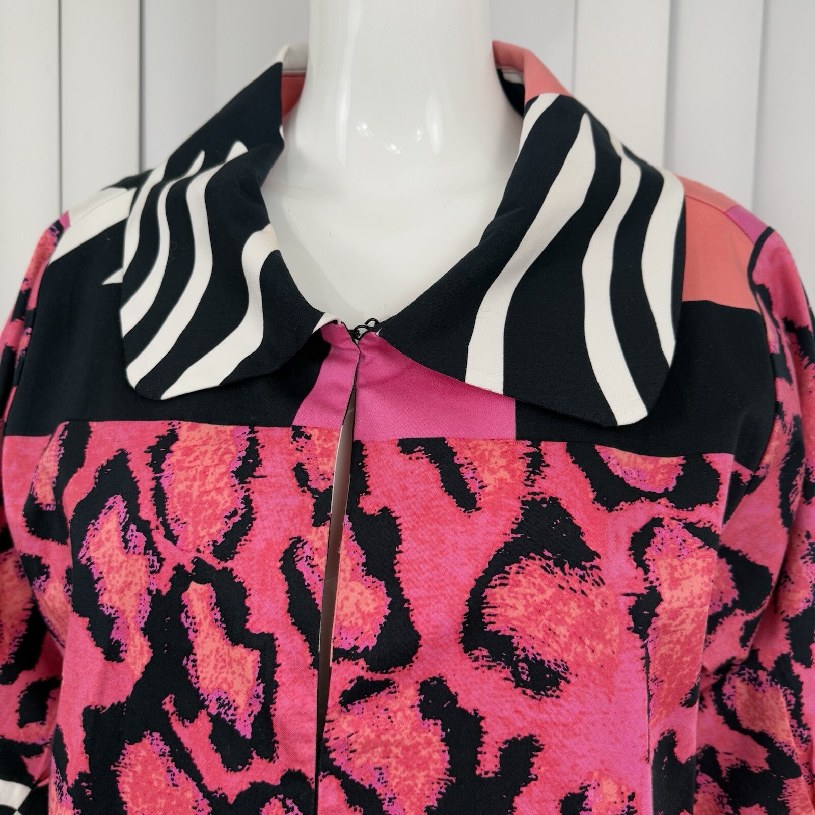 Berek Jacket Women’s Colorblock Patchwork Multi P… - image 2