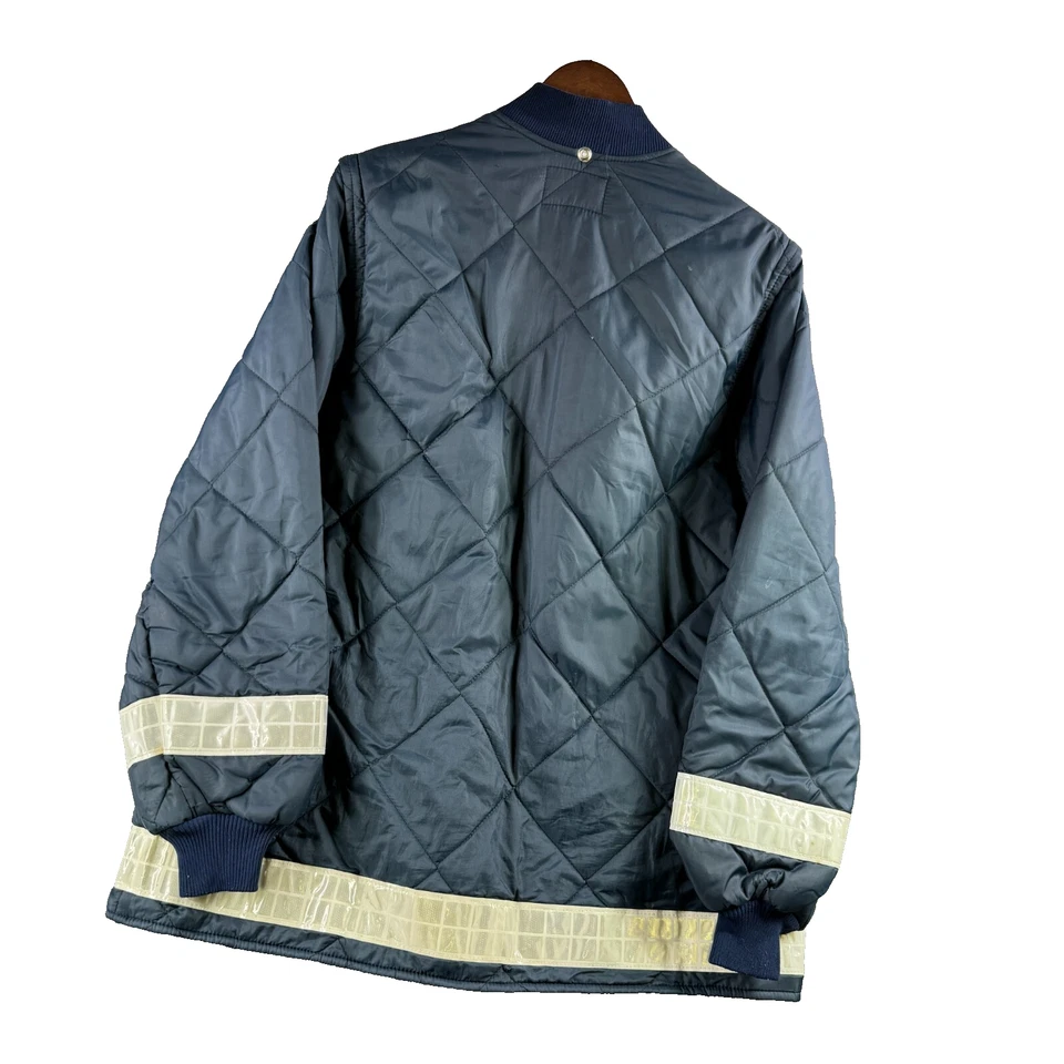 Chaqueta Uniforme De Colección Reflectante 3M Thinsulate XL Hombres Postal Aerolínea Mangas Extraíbles Foto 3 de 4