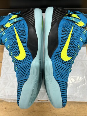 Nike Kobe IX 9 Elite Perspective Teal Blue Lakers DS New Size 13