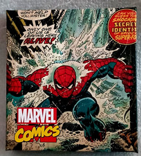 Marvel Classic Spider-Man Cover Trifold Chain Wallet & Gift Box NEW NOS 2018