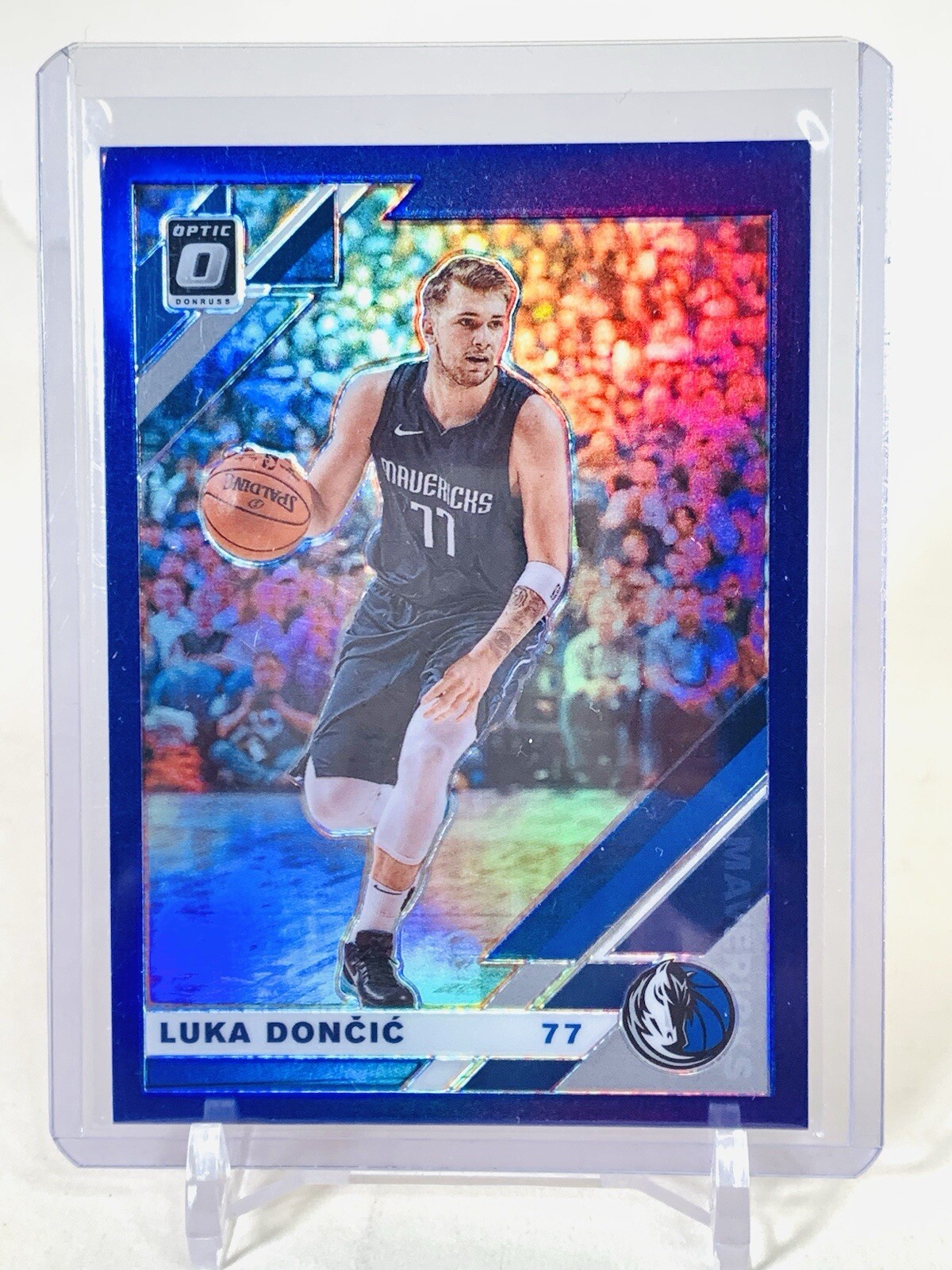 2019-20 Panini Donruss Luka Doncic Optic Holo Purple Silver Prizm #16