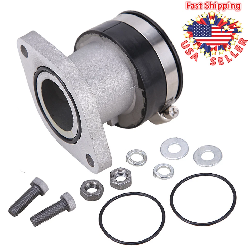 Para 99-04 Yamaha Bear Tracker 250 Colector de admisión Carburador Bota YFM250 YFM ATV Foto 3 de 4