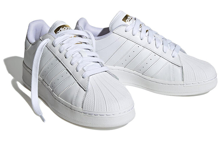 adidas Superstar XLG Low White Gold Metallic - ID4655 | eBay