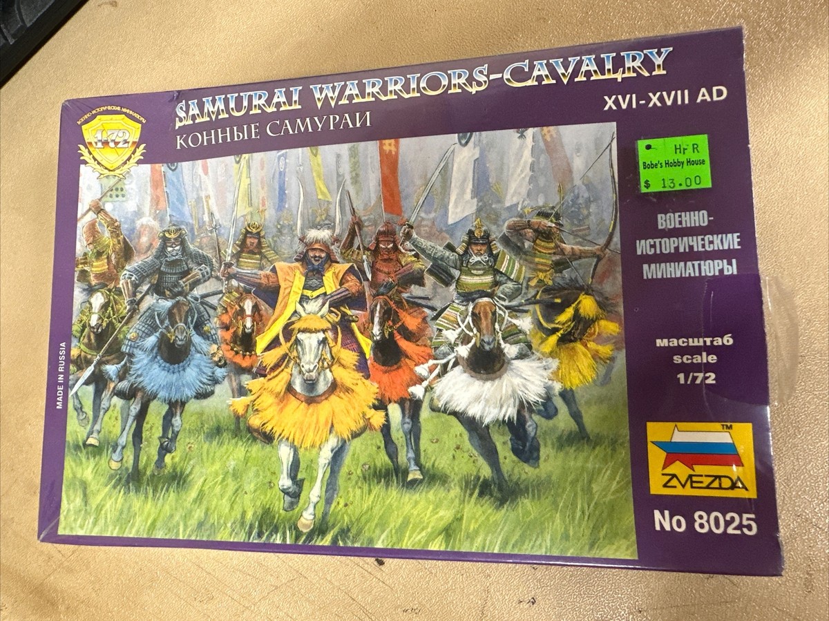 1/72 SAMURAI ARMY ズベズダ戦国騎馬武者など5セット 1/72 SAMURAI ARMY ズベズダ戦国騎馬武者など5セット-新品・未使用