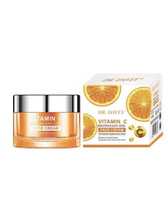 Vitamin C Face Cream With Hyaluronic Acid: For Brightening & Anti Aging 