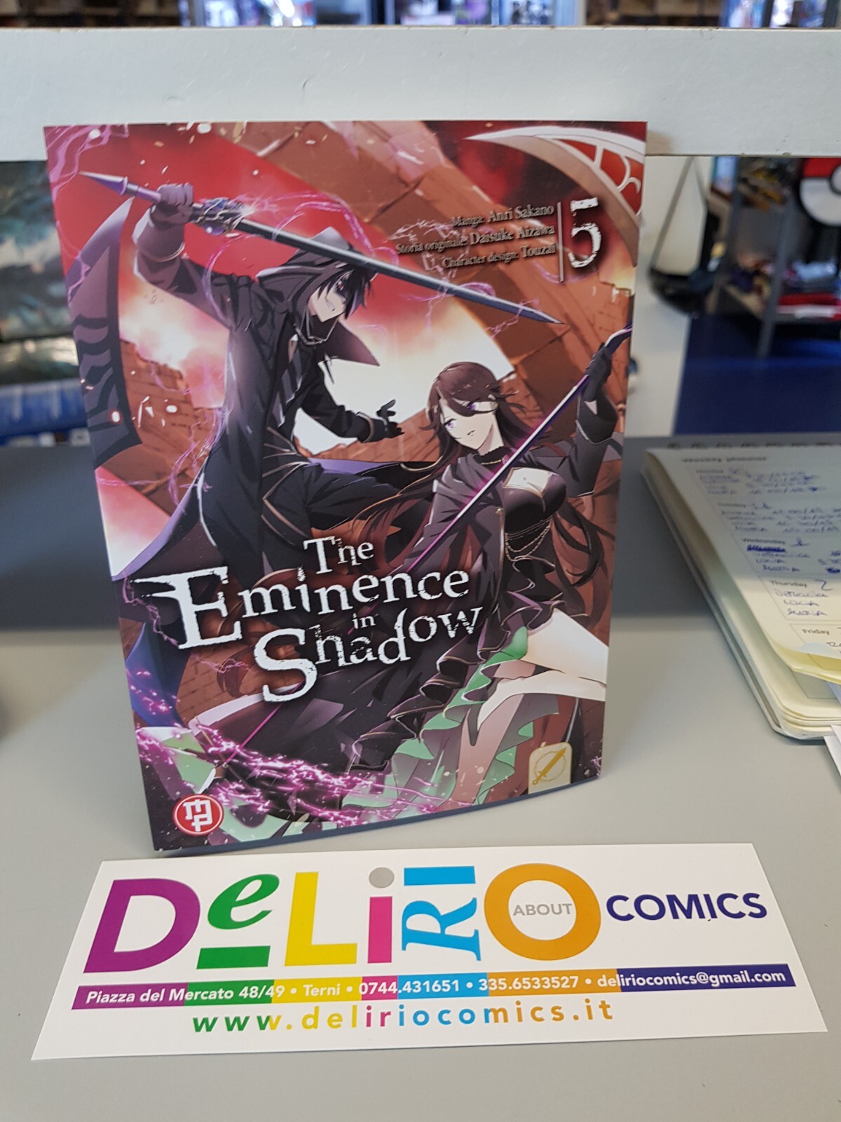 THE EMINENCE IN SHADOW N.5 Ed. MAGIC PRESS SCONTO 5%