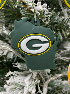 Green Bay Packers 5 Piece Ornament Set - Brand New | eBay