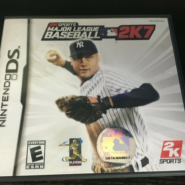 Major League Baseball 2K7 Nintendo DS Game Case Booklet eBay