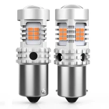 AUXITO CANBUS BAU15S PY21W Amber LED Turn Signal Light Bulbs For Audi BMW 2/4x