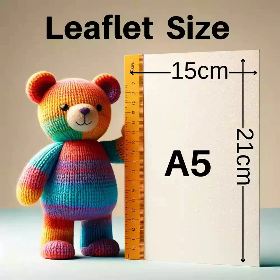 New Knitting Pattern Ladybird Gift Bag  Knitting by Post Original New A5 Leaflet - Image 2 of 4