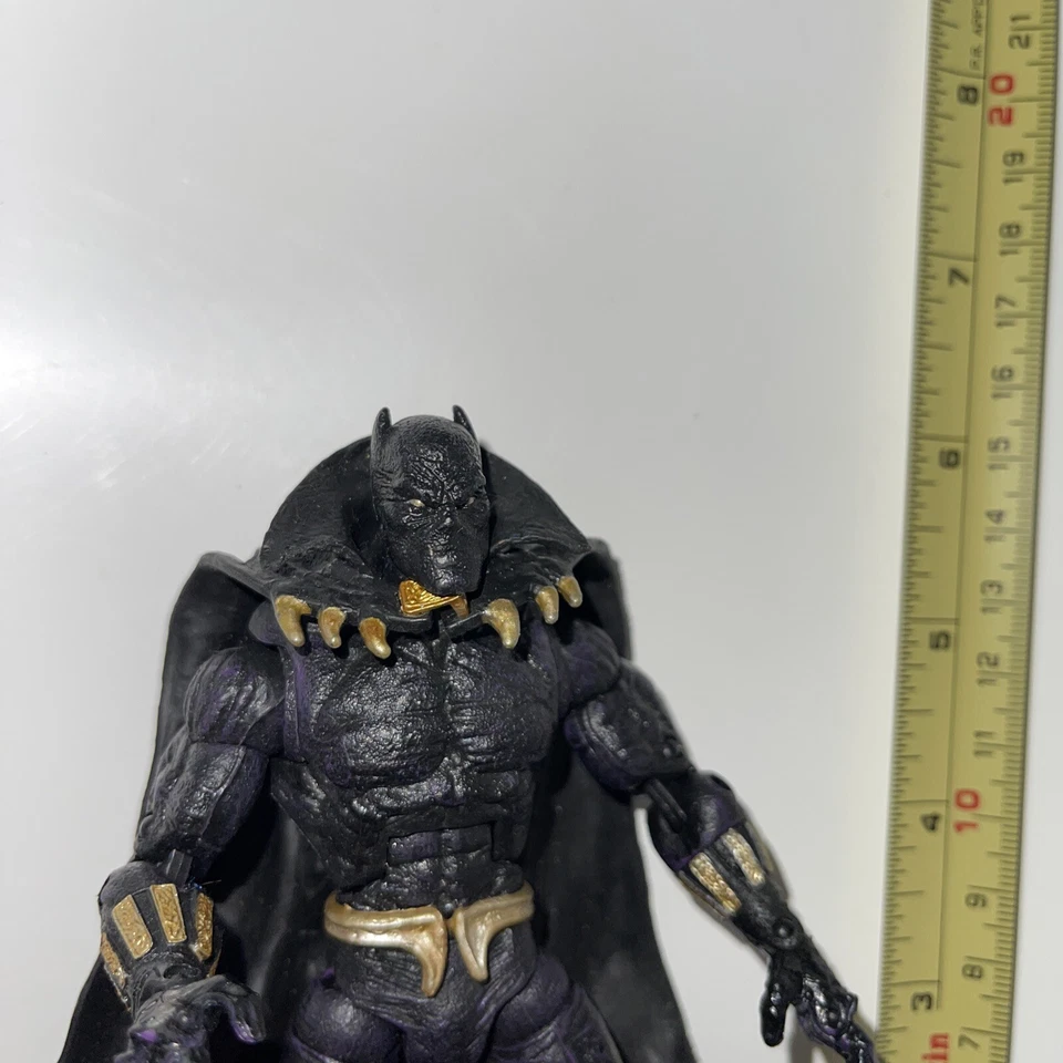 Black Panther Marvel Legends Sentinel BAF Series 10 6”2005 Toy Biz - Image 2 of 4