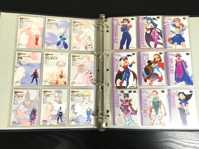 Full complete set ALL CAPCOM WORLD '98 TCG Card BANDAI JAPAN Full complete set ALL CAPCOM WORLD '98 TCG Card BANDAI JAPAN