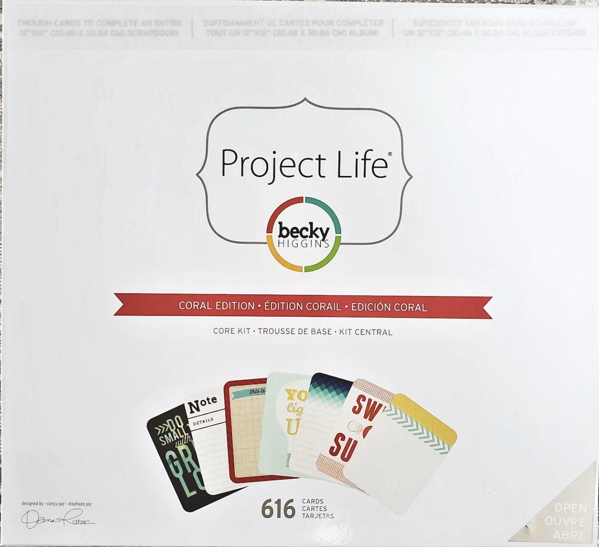 Project Life Core Kit Click Project Life Coral Edition Dubai Reef, A Sustainable Initiative By